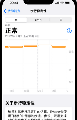 通城iPhone手机维修如何在iPhone开启'步行稳定性通知'